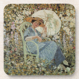 Im Garten, Giverny von Frederick Frieseke Getränkeuntersetzer