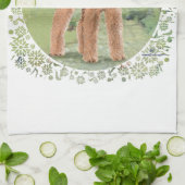 Im Garten Handtuch (Gefaltet)