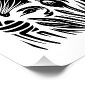 Im Garten ist das Leben besser Poster (Ecke)