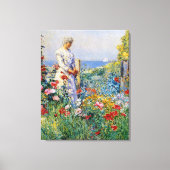 Im Garten Leinwanddruck (Vorderseite)