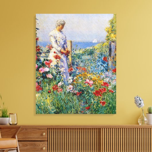 Im Garten Leinwanddruck (Insitu (Wohnzimmer))