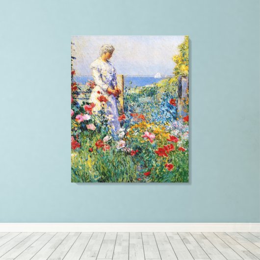 Im Garten Leinwanddruck (Insitu (Holzboden))