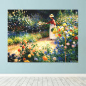 Im Garten Leinwanddruck (Insitu (Holzboden))