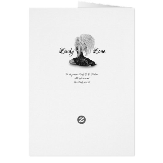 Im Garten Mädchen mit Fuchs und Schmetterlingen (Hinten)