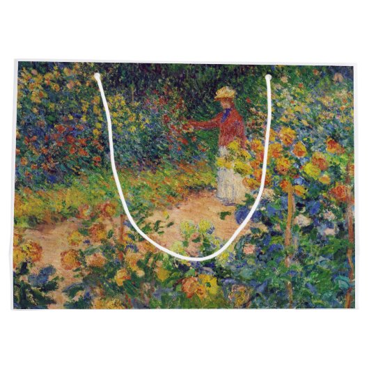 Im Garten, Monet Große Geschenktüte (Rückseite)