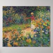 Im Garten, Monet Poster (Vorne)