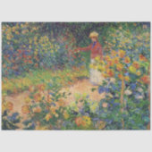 Im Garten, Monet Seidenpapier (Vorderseite)