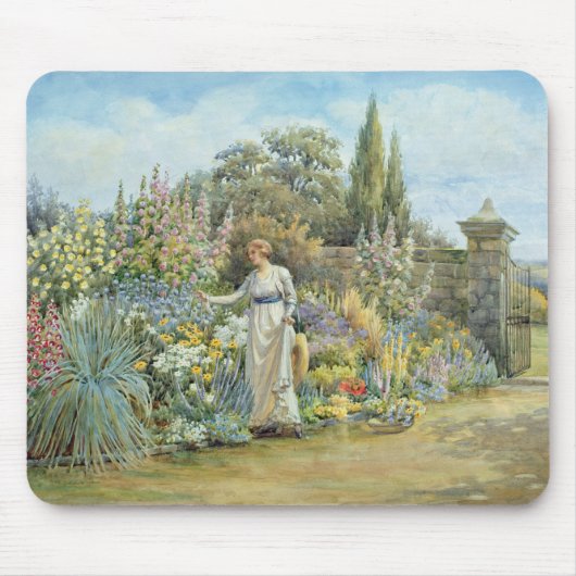 Im Garten Mousepad (Vorne)