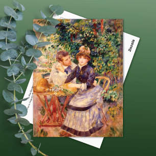 Im Garten Pierre-Auguste Renoir Postkarte