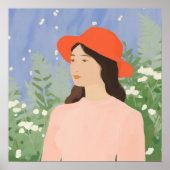 Im Garten Poster (Vorne)