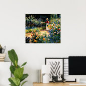 Im Garten Poster (Heimbüro)