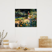 Im Garten Poster (Küche)