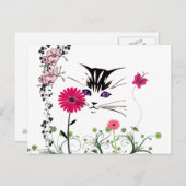 Im Garten Postkarte (Vorne/Hinten)