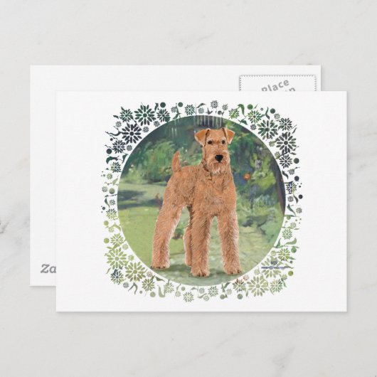 Im Garten Postkarte (Vorne/Hinten)