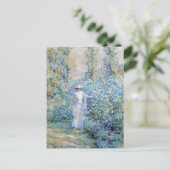Im Garten Postkarte (Stehend Vorderseite)
