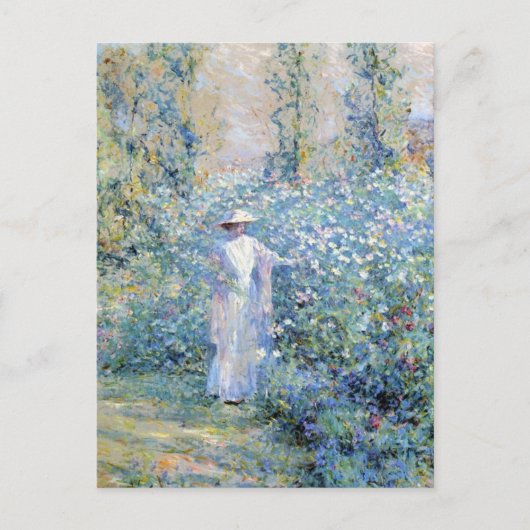 Im Garten Postkarte (Vorderseite)