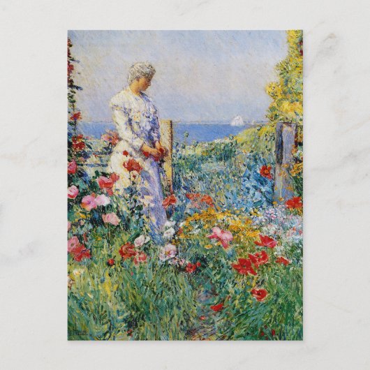 Im Garten Postkarte (Vorderseite)