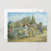 Im Garten Postkarte (Vorne/Hinten)