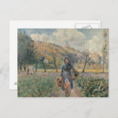 Im Garten Postkarte (Vorne/Hinten)