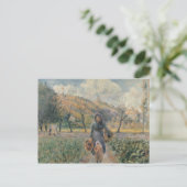 Im Garten Postkarte (Stehend Vorderseite)