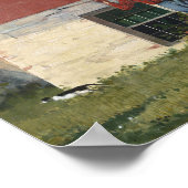 Im Garten (Rustikale Freundschaft) | Winslow Homer Poster (Ecke)