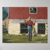 Im Garten (Rustikale Freundschaft) | Winslow Homer Poster (Vorne)