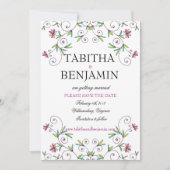 Im Garten - Save the Date (Vorderseite)