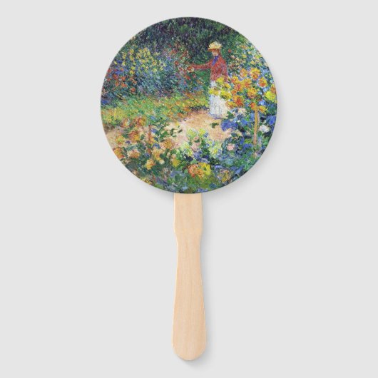 Im Garten von Claude Monet Fächer (Vorderseite)