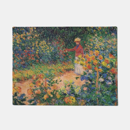 Im Garten von Claude Monet Fußmatte (Vorderseite)