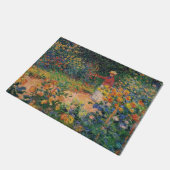 Im Garten von Claude Monet Fußmatte (Schrägansicht)