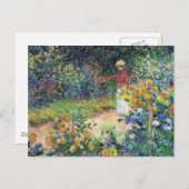 Im Garten von Claude Monet Postkarte (Vorne/Hinten)
