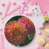 Im Garten von Dahlia 1 Pappteller (Party)