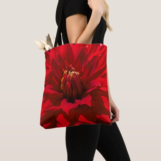Im Garten von Dahlia 2 Tasche (Von Nahem)