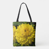 Im Garten von Dahlia 3 Tasche (Rückseite)
