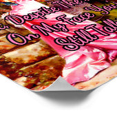 Im Garten von Frederic Soulacroix Poster (Ecke)