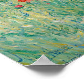 Im Garten von Frederick Childe Hassam Poster (Ecke)