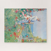 Im Garten von Frederick Childe Hassam Puzzle (Horizontal)