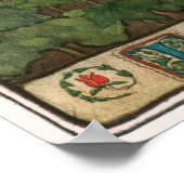 Im Garten von Jessie Willcox Smith Poster (Ecke)