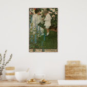 Im Garten von Jessie Willcox Smith Poster (Küche)