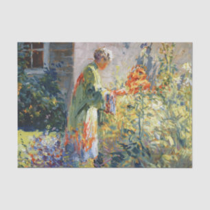 Im Garten von Matilda Browne Seidenpapier