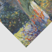 Im Garten von Matilda Browne Seidenpapier (Ausschnitt)