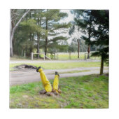 Im Garten wieder verloren Fliese (Vorderseite)