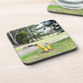 Im Garten wieder verloren Getränkeuntersetzer