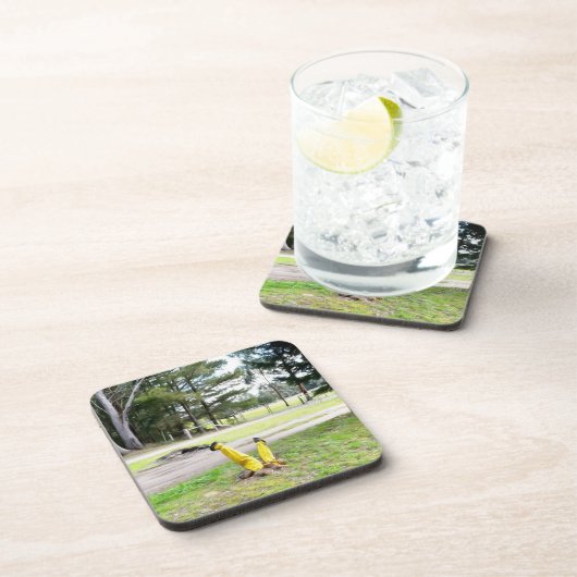 Im Garten wieder verloren Getränkeuntersetzer (Rechte Seite)