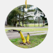 Im Garten wieder verloren Keramik Ornament (Hinten)