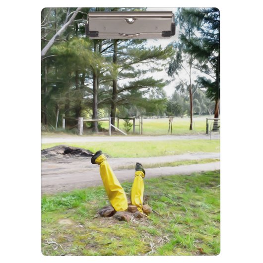 Im Garten wieder verloren Klemmbrett (Vorderseite)