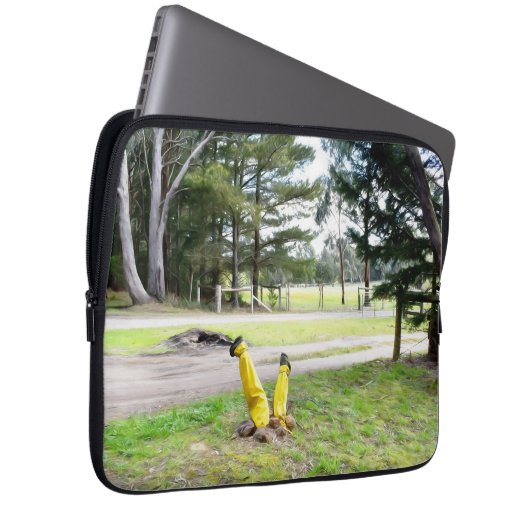 Im Garten wieder verloren Laptopschutzhülle (Vorne Rechts)