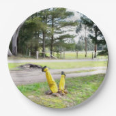 Im Garten wieder verloren Pappteller (Vorderseite)