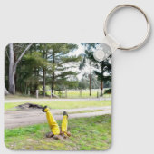 Im Garten wieder verloren Schlüsselanhänger (Rückseite)