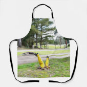 Im Garten wieder verloren Schürze (Vorderseite)